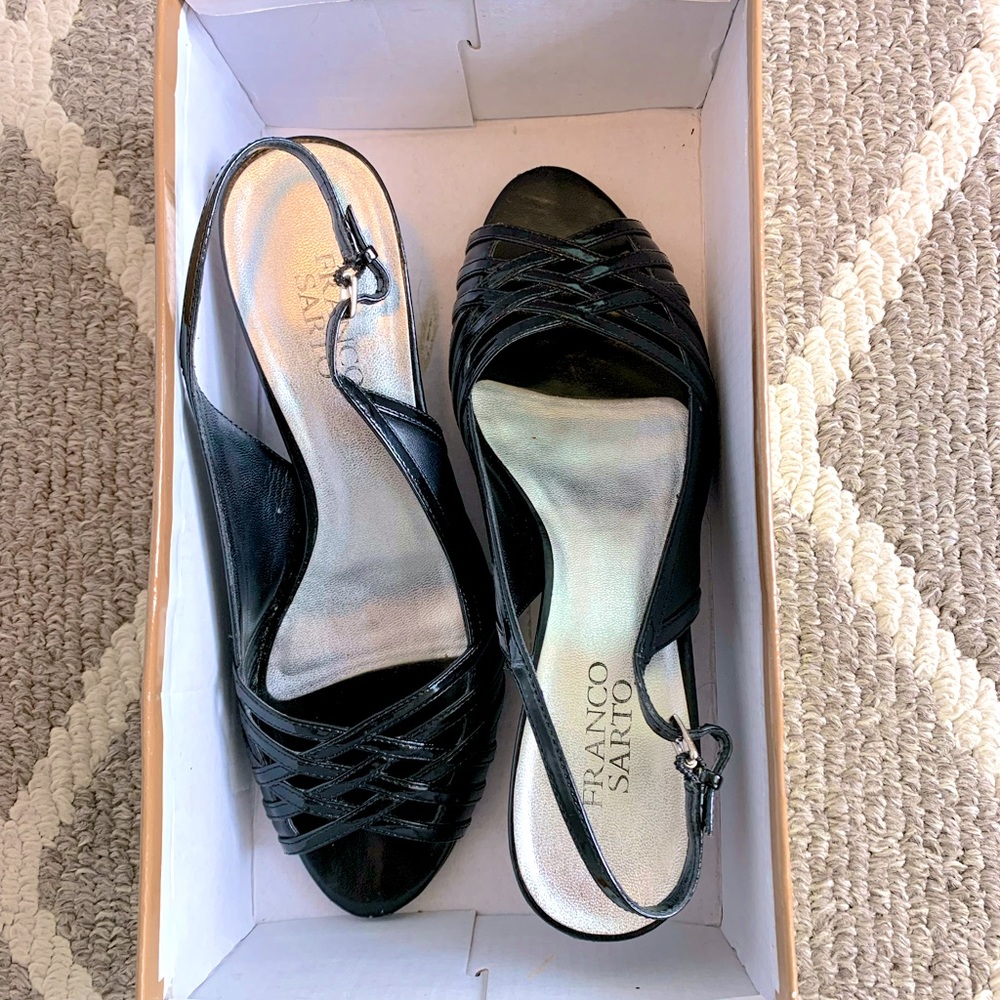 Franco Sarto • Kitten Heels • Black